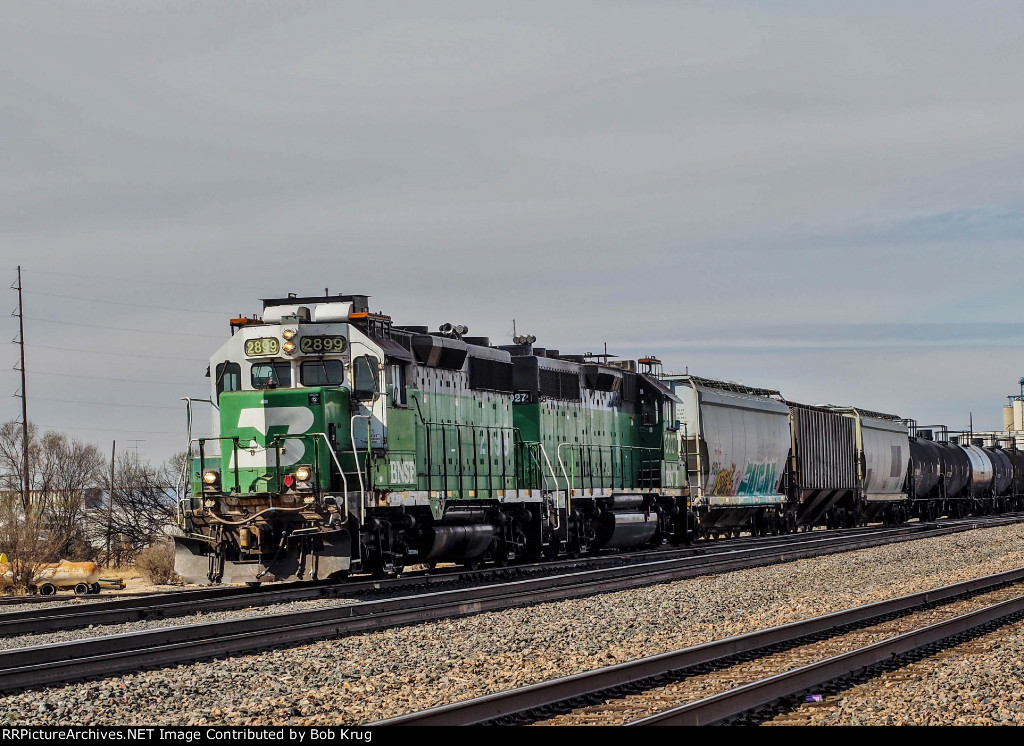 Cascade Green alongside the Transcon